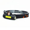 Waterproof LED headlamp COB work light 2 light mode with magnet headlight built-in 18650 battery suit for fishing, camping, etc.
