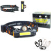 Waterproof LED headlamp COB work light 2 light mode with magnet headlight built-in 18650 battery suit for fishing, camping, etc. - Image 4
