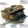 Tactical MOLLE Military Pouch & Waist Bag for Hiking & Outdoor Activities - Image 51