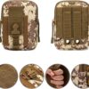 Tactical MOLLE Military Pouch & Waist Bag for Hiking & Outdoor Activities - Image 55