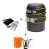 Hot Amazon Hot Style Outdoor Portable Camping Cookware Picnic Cookware Bushcraft Pot - Image 3