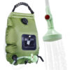 Outdoor solar heat gathering shower bag Amazon hot sale portable shower bag 20L camping shower bath water bag - Image 3