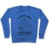CAMPING IS THE ANSWER CREWNECK SWEATSHIRT