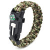 Outdoor Distress Whistle Bracelet Flintstone Camping Equipment Survival Bracelet Compass Seven Core Umbrella Cord Hand Strap - Image 14