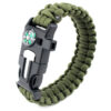 Outdoor Distress Whistle Bracelet Flintstone Camping Equipment Survival Bracelet Compass Seven Core Umbrella Cord Hand Strap - Image 18