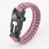 Outdoor Distress Whistle Bracelet Flintstone Camping Equipment Survival Bracelet Compass Seven Core Umbrella Cord Hand Strap - Image 21