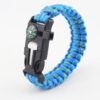 Outdoor Distress Whistle Bracelet Flintstone Camping Equipment Survival Bracelet Compass Seven Core Umbrella Cord Hand Strap - Image 10