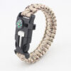 Outdoor Distress Whistle Bracelet Flintstone Camping Equipment Survival Bracelet Compass Seven Core Umbrella Cord Hand Strap - Image 13