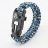 Outdoor Distress Whistle Bracelet Flintstone Camping Equipment Survival Bracelet Compass Seven Core Umbrella Cord Hand Strap - Image 5