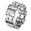 29 in 1 Multi Tool Bracelets Multifunction Repair Bracelet Stainless Steel Screwdriver Wrench Bicycle Camping Emergency Kit - Image 5