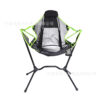 Outdoor ultra-light portable folding chair barbecue fishing camping outdoor leisure swing aluminum alloy rocking moon chair - Image 3