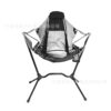 Outdoor ultra-light portable folding chair barbecue fishing camping outdoor leisure swing aluminum alloy rocking moon chair - Image 2