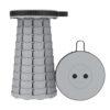 First-hand source of outdoor folding telescopic stool camping fishing portable plastic stool vibrato seagull S leisure adjustable - Image 16