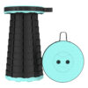 First-hand source of outdoor folding telescopic stool camping fishing portable plastic stool vibrato seagull S leisure adjustable - Image 17