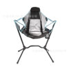 Outdoor ultra-light portable folding chair barbecue fishing camping outdoor leisure swing aluminum alloy rocking moon chair - Image 5