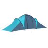Camping Tent 6 Persons Blue and Light Blue - Image 3
