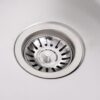 Camping Sink Double Basins with Tap Stainless Steel - Image 7