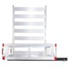 50 x 29.5 x 8.7 inch Hitch Cargo Carrier, 500lbs Capacity Trailer Hitch Mounted Cargo Basket, Aluminum Luggage Carrier Rack with Folding Ramp, Fits 2" Hitch Receiver for SUV Truck Pickup Camping - Image 11