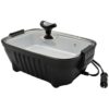 RoadPro 12V Roaster Personal-Sized Roaster for Car or Truck and Camping or Tailgating RPSC200