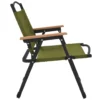 Camping Chairs 2 pcs Green 21.3"x16.9"x23.2" Oxford Fabric - Image 5