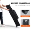 Pop Up Canopy Tent, 10 x 10 ft, 250 D PU Silver Coated Tarp, with Portable Roller Bag and 4 Sandbags, Waterproof and Sun Shelter Gazebo for Outdoor Party, Camping, Commercial Events, White - Image 5