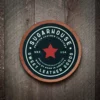 Camping Leather Coaster - Image 4