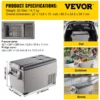 Portable Refrigerator 37 Quart(35 Liter),12 Volt Refrigerator App Control(-4~68), Car Refrigerator Dual Zone with 12/24v DC & 110-240v AC for Camping, Travel, Fishing, Outdoor or Home Use - Image 6