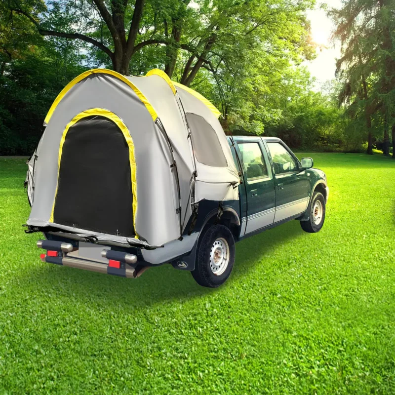 Truck Tent 6.5 ft, Truck Bed Tent, Pickup Tent for Full Size Truck, Waterproof Truck Camper, 2-Person Sleeping Capacity, 2 Mesh Windows, Easy to Setup Truck Tents for Camping, Hiking, Fishing - Image 9