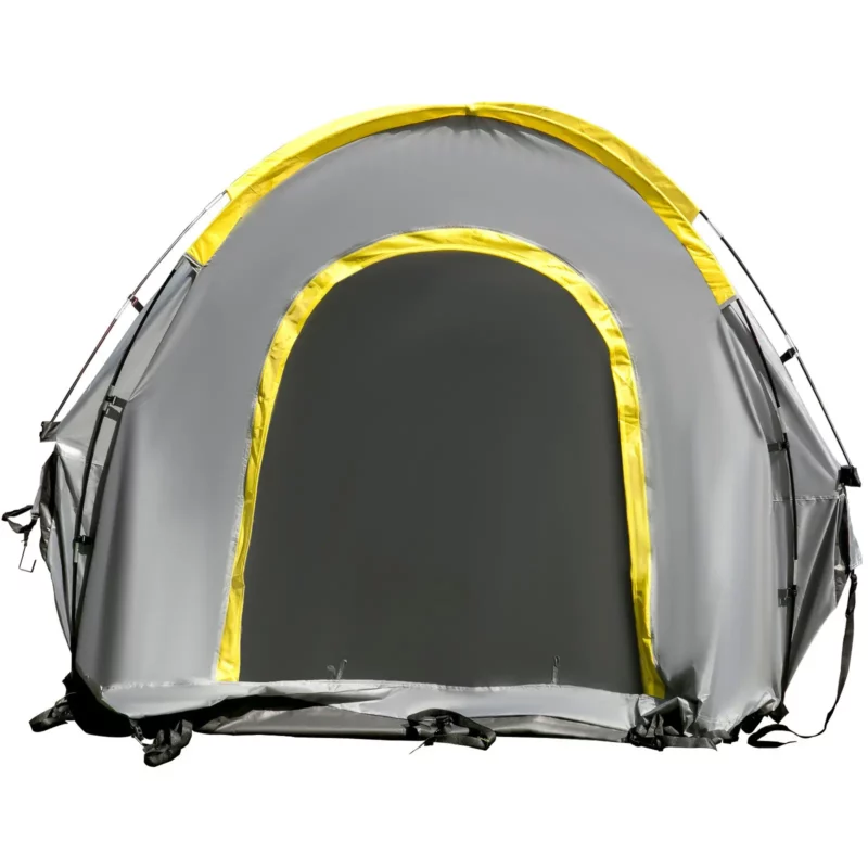 VEVOR Truck Tent 5-5.2 Truck Bed Tent, Full-Size Pickup Tent, Waterproof Truck Camper, 2 Mesh Windows, Easy To Setup Truck Tents For Camping, Hiking, Fishing, Grey Color - Image 10
