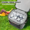 Soft Cooler Bag, 24 Cans Soft Sided Cooler Bag Leakproof with Zipper, Waterproof Soft Cooler Insulated Bag, Lightweight & Portable Collapsible Cooler for Beach, Hiking, Picnic, Camping, Travel - Image 2
