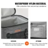 Soft Cooler Bag, 16 Cans Soft Sided Cooler Bag Leakproof with Zipper, Waterproof Soft Cooler Insulated Bag, Lightweight & Portable Collapsible Cooler for Beach, Hiking, Picnic, Camping, Travel - Image 3