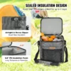 Soft Cooler Bag, 30 Cans Soft Sided Cooler Bag Leakproof with Zipper, Waterproof Soft Cooler Insulated Bag, Lightweight & Portable Collapsible Cooler for Beach, Hiking, Picnic, Camping, Travel