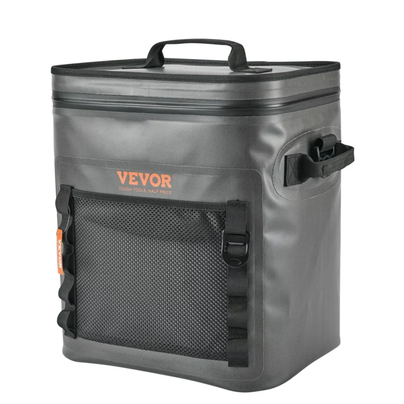 Soft Cooler Bag, 30 Cans Soft Sided Cooler Bag Leakproof with Zipper, Waterproof Soft Cooler Insulated Bag, Lightweight & Portable Collapsible Cooler for Beach, Hiking, Picnic, Camping, Travel - Image 8