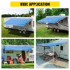 RV Awning 20' Camper Awning Fabric, Trailer Awning Canopy Patio Camping Car Awning, Vinyl Roller Tube for RV, Van, SUV, Awning Replacement Ocean Blue Fade - Image 6