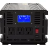 Power Inverter, 2500W Modified Sine Wave Inverter, DC 12V to AC 120V Car Converter, with LCD Display, Remote Controller, LED Indicator, AC Outlets Inverter for Truck RV Car Boat Travel Camping - Image 10