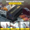 Power Inverter, 2500W Modified Sine Wave Inverter, DC 12V to AC 120V Car Converter, with LCD Display, Remote Controller, LED Indicator, AC Outlets Inverter for Truck RV Car Boat Travel Camping - Image 11