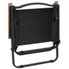 Camping Chairs 2 pcs Black 21.3"x16.9"x23.2" Oxford Fabric - Image 5