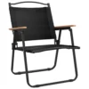 Camping Chairs 2 pcs Black 21.3"x21.7"x30.7" Oxford Fabric - Image 2