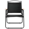 Camping Chairs 2 pcs Black 21.3"x21.7"x30.7" Oxford Fabric - Image 3