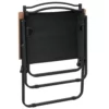 Camping Chairs 2 pcs Black 21.3"x21.7"x30.7" Oxford Fabric - Image 5