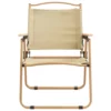 Camping Chairs 2 pcs Beige 21.3"x21.7"x30.7" Oxford Fabric - Image 3