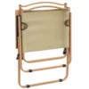 Camping Chairs 2 pcs Beige 21.3"x21.7"x30.7" Oxford Fabric - Image 5