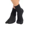3 Pairs Black Wool Casual or Hiking V-Toe Flip-Flop Tabi Big Toe Socks - Image 6