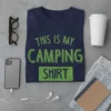 My Camping Shirt T-shirt -SmartPrintsInk Designs - Image 3