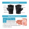 Tactical Fingerless Airsoft Gloves for Outdoor Sports, Paintball, and Motorcycling - Image 20