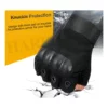 Tactical Fingerless Airsoft Gloves for Outdoor Sports, Paintball, and Motorcycling - Image 23