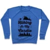 HIKING IS MY CARDIO CREWNECK SWEATSHIRT