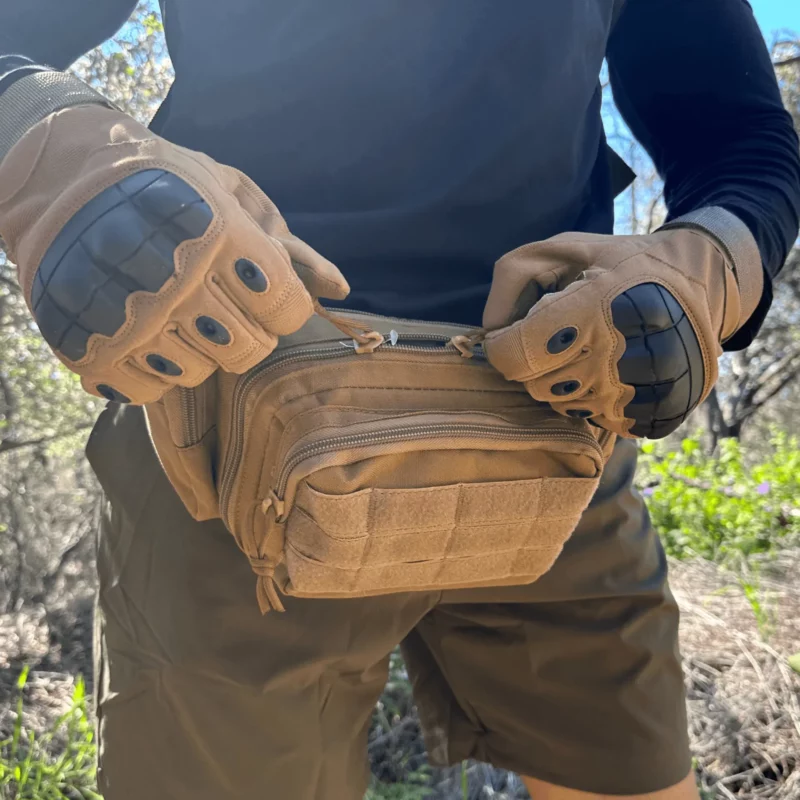 Tactical Military Airsoft Gloves for Outdoor Sports, Paintball, and Motorcycling with Touchscreen Fingertip Capability - Image 131