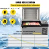 Portable Refrigerator 21 Quart(20 Liter),12 Volt Refrigerator App Control(-4~68), Car Refrigerator Electric Compressor Cooler with 12/24v DC & 110-240v AC for Camping, Travel, Fishing, Outdoor or Home Use - Image 3