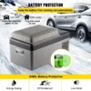 Portable Refrigerator 21 Quart(20 Liter),12 Volt Refrigerator App Control(-4~68), Car Refrigerator Electric Compressor Cooler with 12/24v DC & 110-240v AC for Camping, Travel, Fishing, Outdoor or Home Use - Image 5